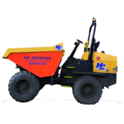 Thwaites 9 tonne dumper for hire - hire a dumper