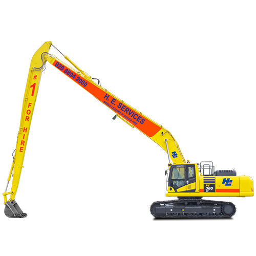 Komatsu Long Reach Digger- PC360 SLF SR22