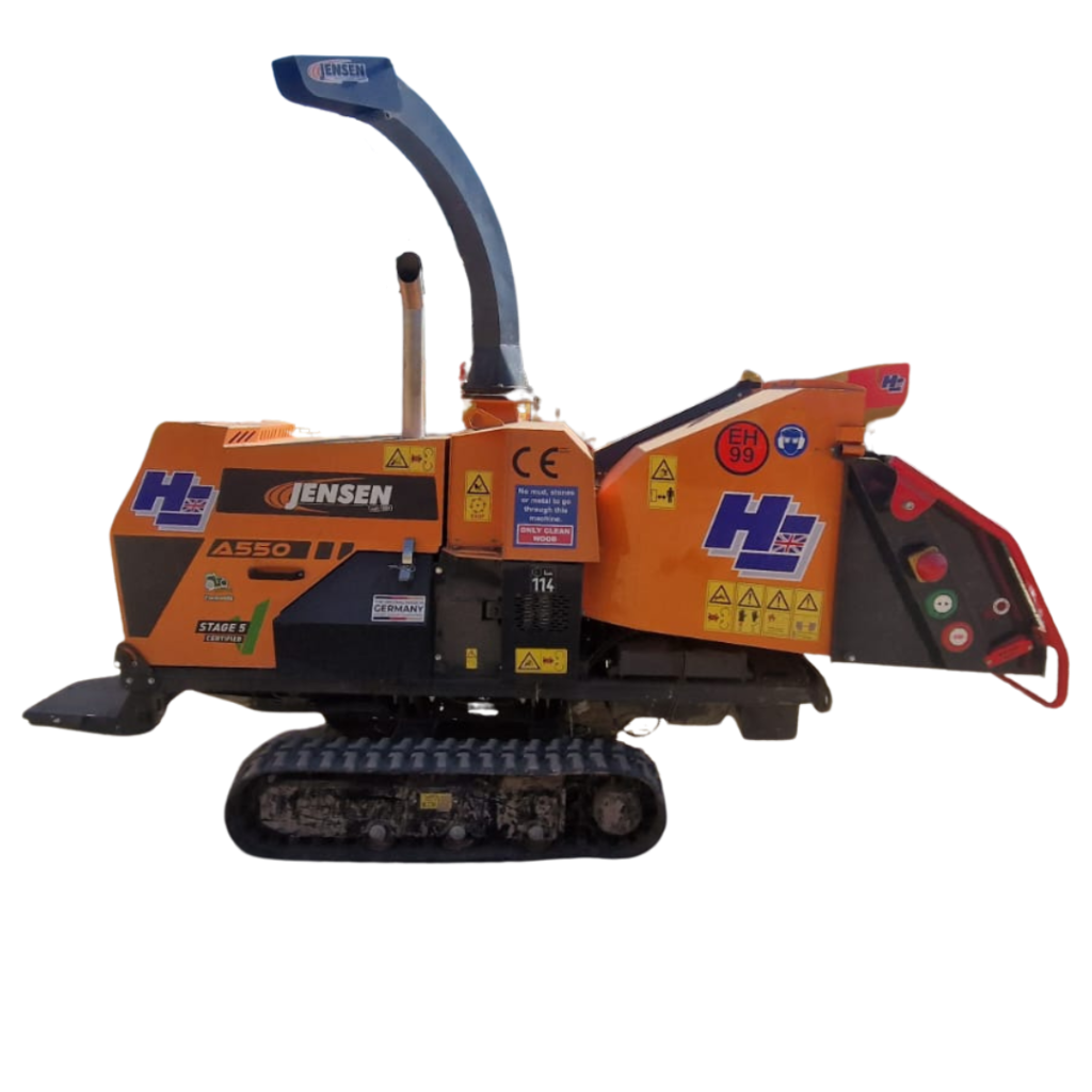Jensen A550XL Fixed Track Woodchipper Hire