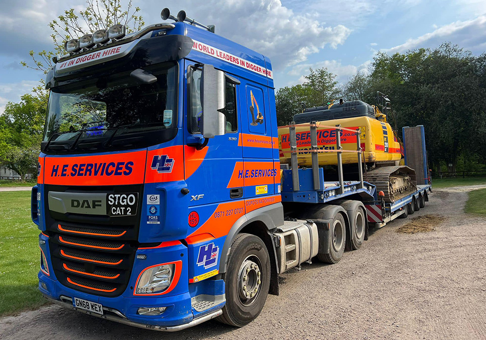 H. E. Services Plant Hire UK