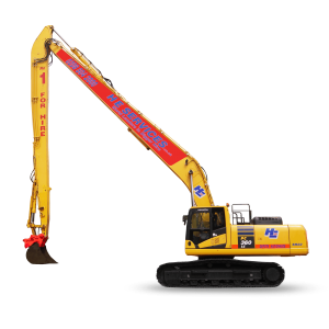 Long reach excavator