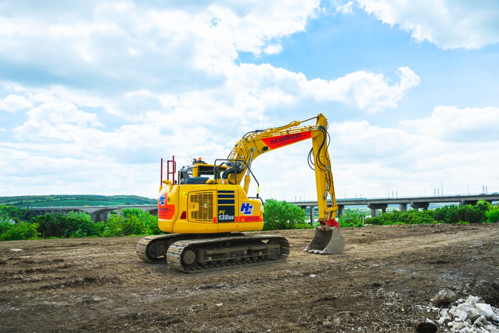 PC138 Tracked Excavator - Plant Hire Devon
