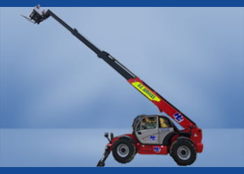 Manitou 18m telehandler hire