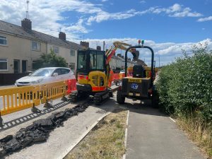 rent a mini digger