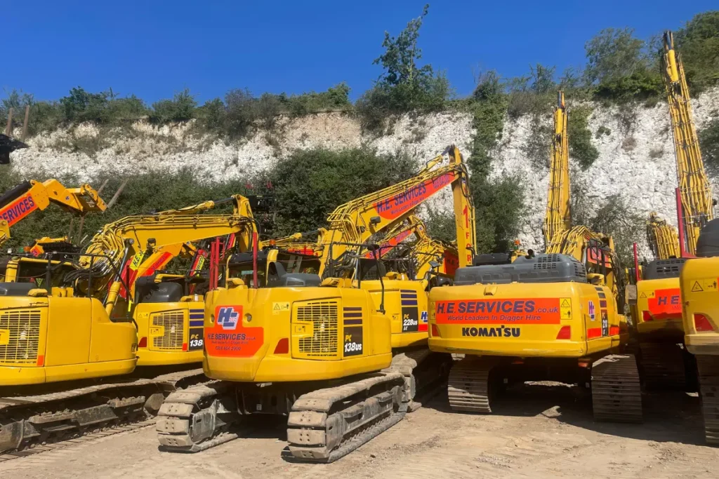 Plant hire in the UK