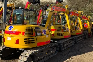 Midi digger hire