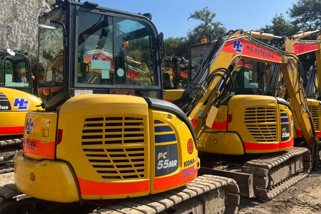 Midi digger hire