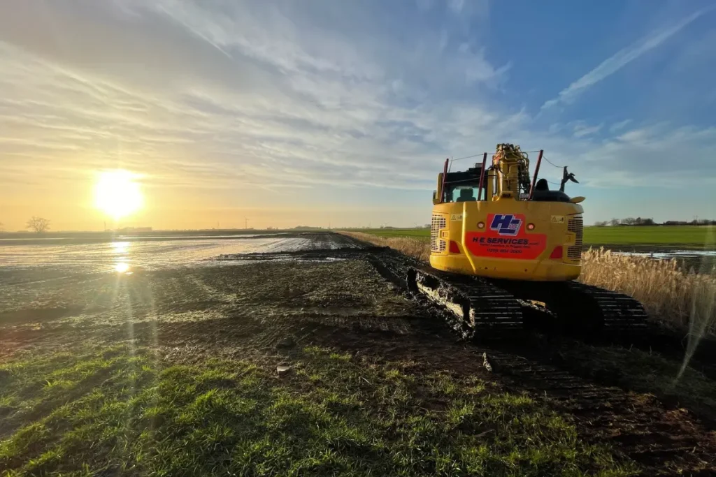 Excavator rental