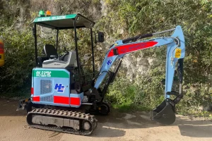 Rent an electric digger
