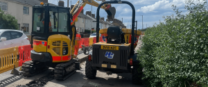 UK Mini digger rental