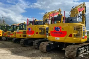 excavator hire in kent