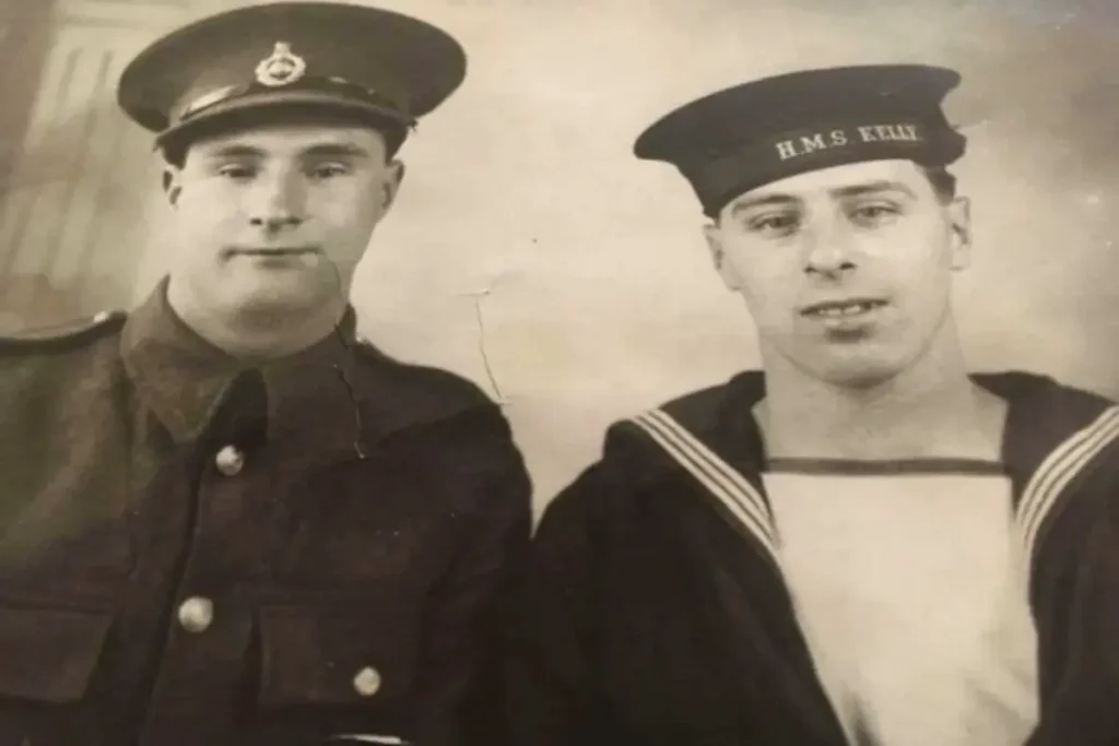 VE day Malcolms family