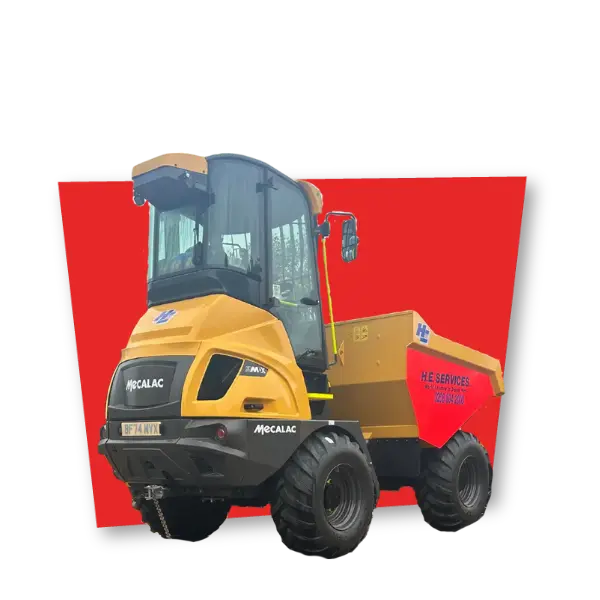 9mdx 9 tonne cabbed dumpers