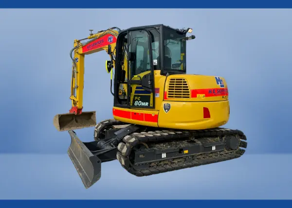 Komatsu PC80 midi digger