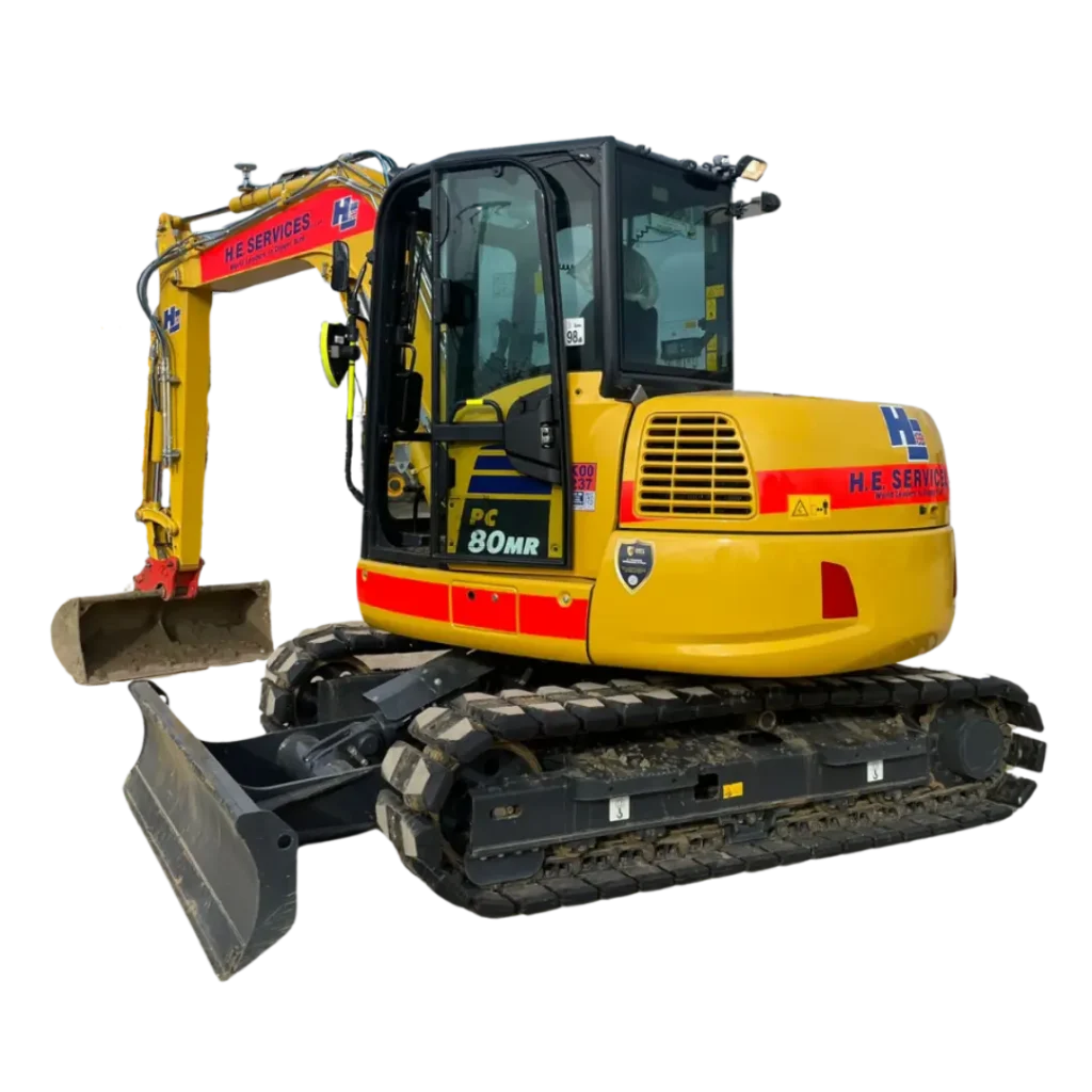 Komatsu PC80 midi digger