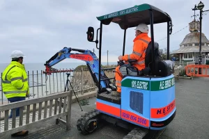 Plant Hire Company - sany sy19e electric mini digger hire