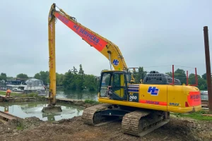 Long reach digger rental