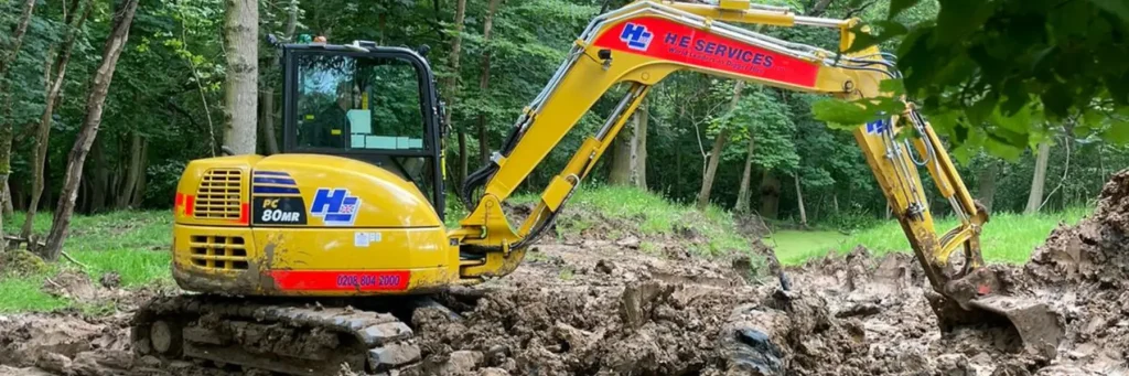 Midi Excavator hire