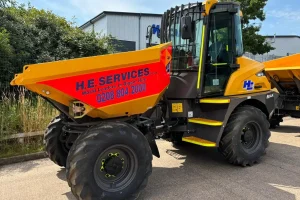 Swivel Cabbed Dumper for hire