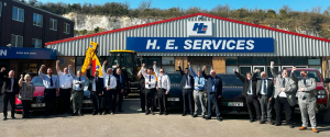 Leading UK Plant Hire Specialist - H. E. Services team photo