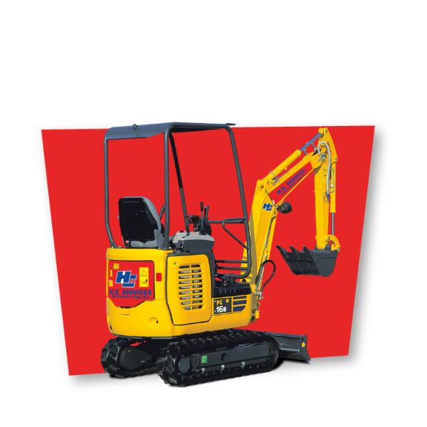 Komatsu PC16 1.5 Tonne Excavator