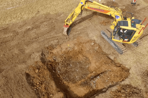 V2 rocket excavation